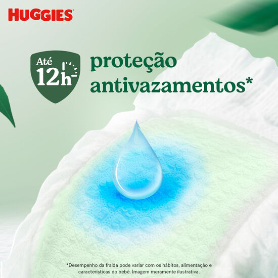 Huggies Fralda Descartável Premium Natural Care RN - 34 Un